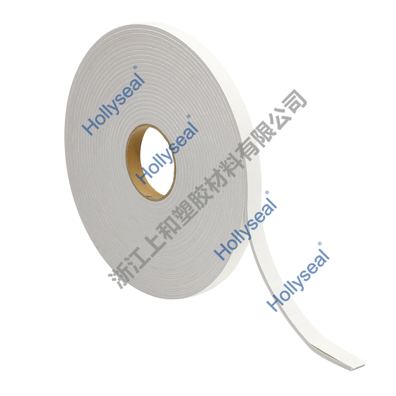 Hollyseal?閉孔水箱密封用PVC泡棉膠帶 厚度1mm~25mm，密度110kg/m3~500kg/ m3