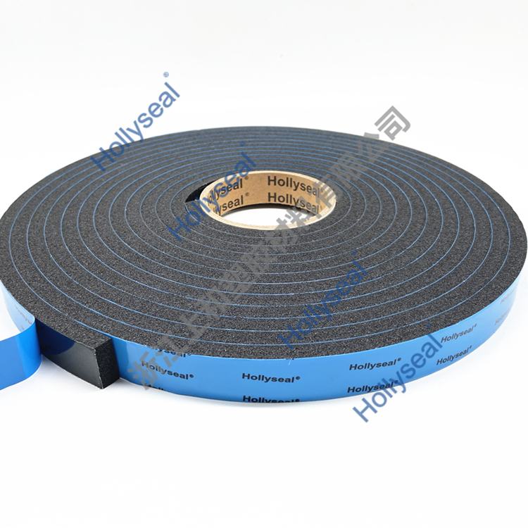 Hollyseal?雙面PVC玻璃幕墻泡棉膠帶 厚度1mm~25mm，密度110kg/m3~500kg/ m3